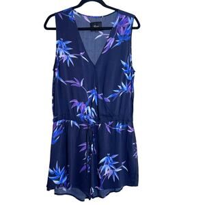 Rails Bamboo All Over Print Romper Women's SZ Small